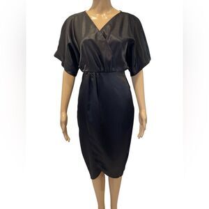 Express Elegant Black Wrap Dress size XS
